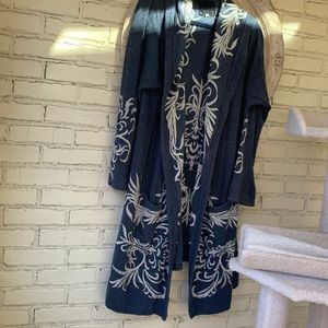 Johnny Was duster! Beautiful lightweight jacket! Excellent condition!